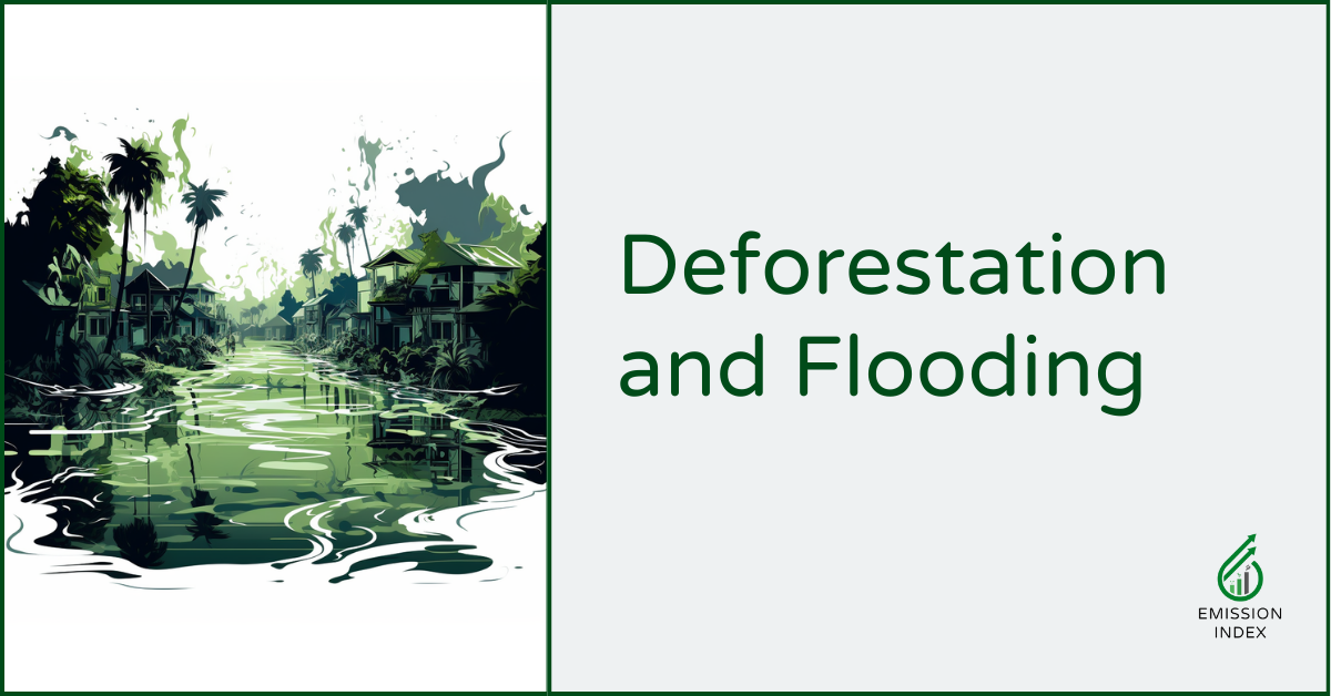 flooding due to deforestation case study